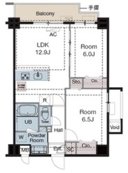 ラグゼナ東陽町の物件間取画像